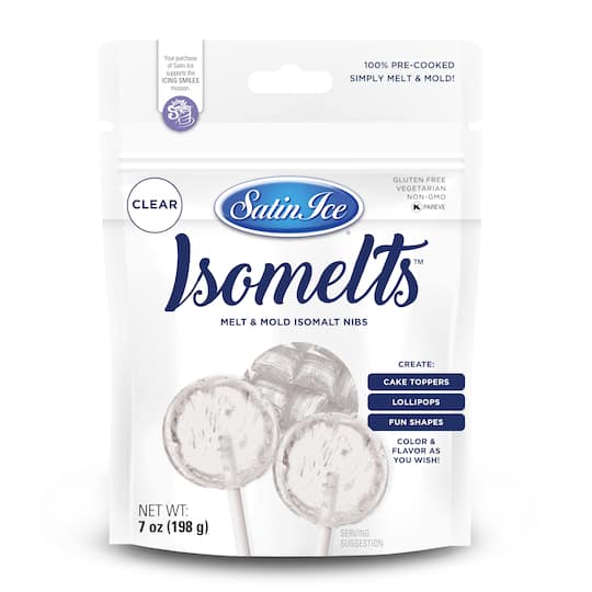 Satin Ice® Isomelts™ Isomalt Nibs